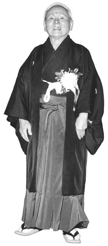 Gichin Funakoshi Standing