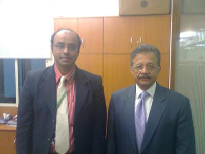 With Sinha Sensei, JKA India Chairman