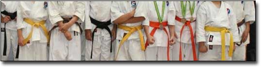 Karate Belts Kyu Grades