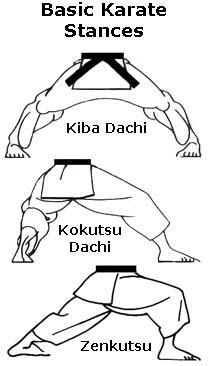 Basic Karate Moves Stances
