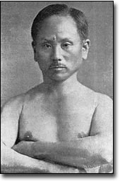 Gichin Funakoshi Arms Folded