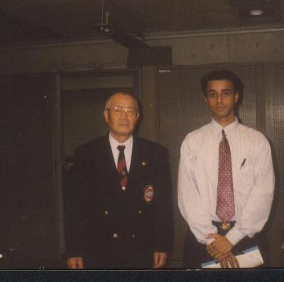 In Tokyo with Kamiyanagi Shihan 9th dan WSKF President