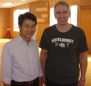 With Kawazoe Sensei at JKA Sohonbu Dojo - October 2011