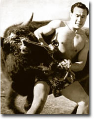 Mas Oyama Fighting a Bull