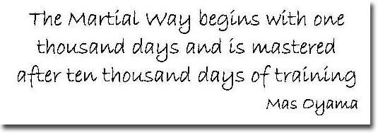 Mas Oyama Kyokushin Founder Quote Mas Oyama Kyokushin Founder Quote